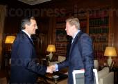 ΑΘΗΝΑ ΣΥΝΑΝΤΗΣΗ ΠΡΩΘΥΠΟΥΡΓΟΥ ΣΑΜΑΡΑ ΕΥΡΩΠΑΙΟ