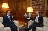 ΣΥΝΑΝΤΗΣΗ ΠΡΩΘΥΠΟΥΡΓΟΥ ΑΝΤΩΝΗ ΣΑΜΑΡΑ ΠΡΟΕΔΡΟ